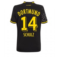 Borussia Dortmund Nico Schulz #14 Fotballklær Bortedrakt Dame 2022-23 Kortermet
